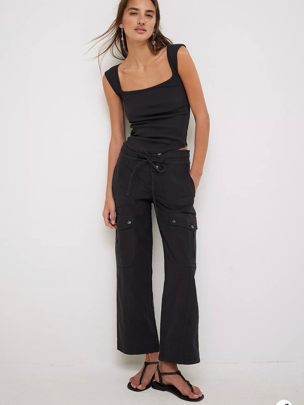 We The Free Park Ave Black Pants